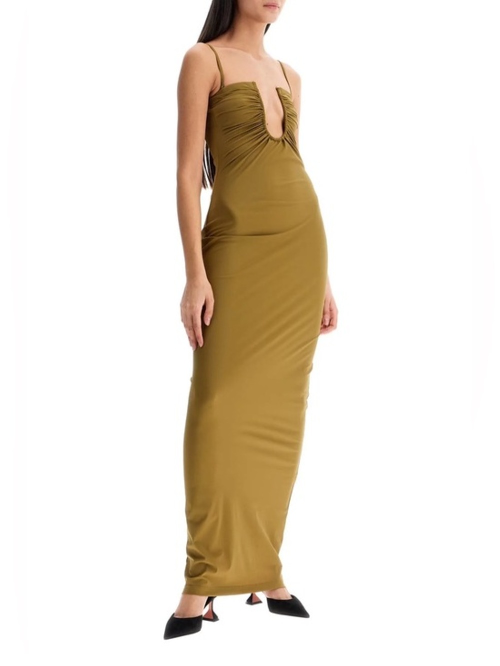 Micas maxi chic dress with u-Neckline size XL CC18-19